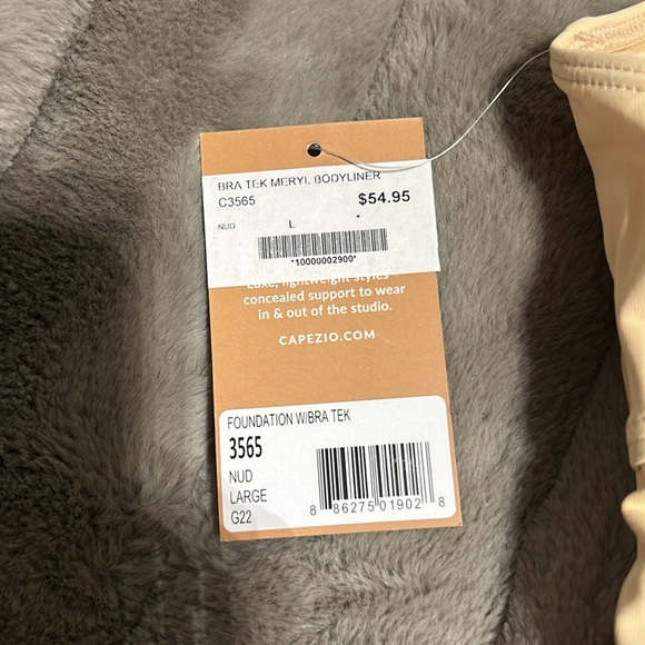 Capezio BRA tech Meryl Bodyliner - Picture 3 of 3